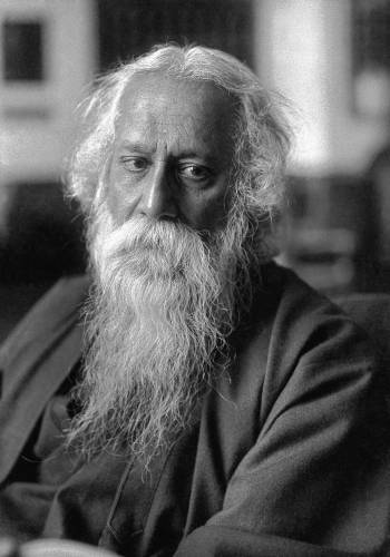 Bengali poet, novelist, musician, painter and playwright Rabindranath Tagore in 1931.