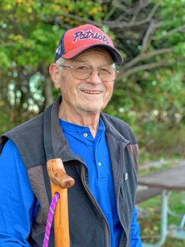 John Burke celebrated his 81st birthday by hiking Pack Monadnock every day for 81 days.