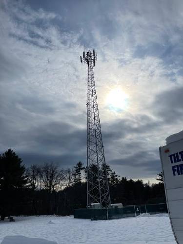 A cell tower in Northfield is the same height and design as the planned Bow tower.