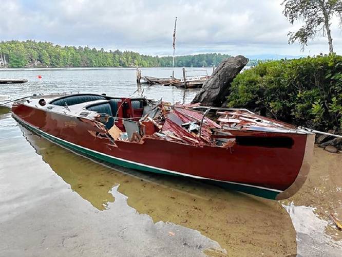 State Police identified Demosthenes Macheras of Pelham as the person who picked up the operator and passengers of a 50-foot Sea Ray fleeing the scene after striking a dock in Wolfeboro Winter Harbor last August.