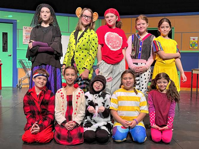 The cast of “Sideways Stories from Wayside School.”